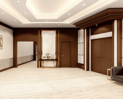 Sanctuary lobby